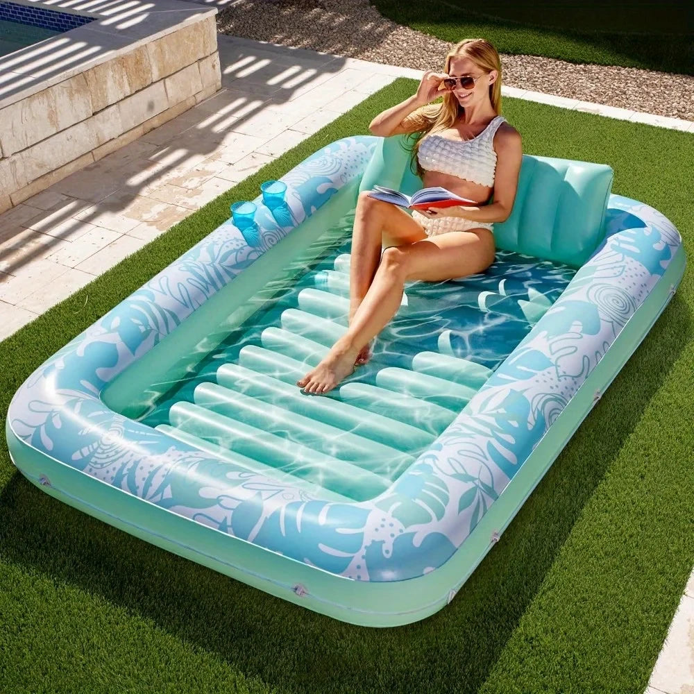 JOYFY Inflatable Tanning Lounger