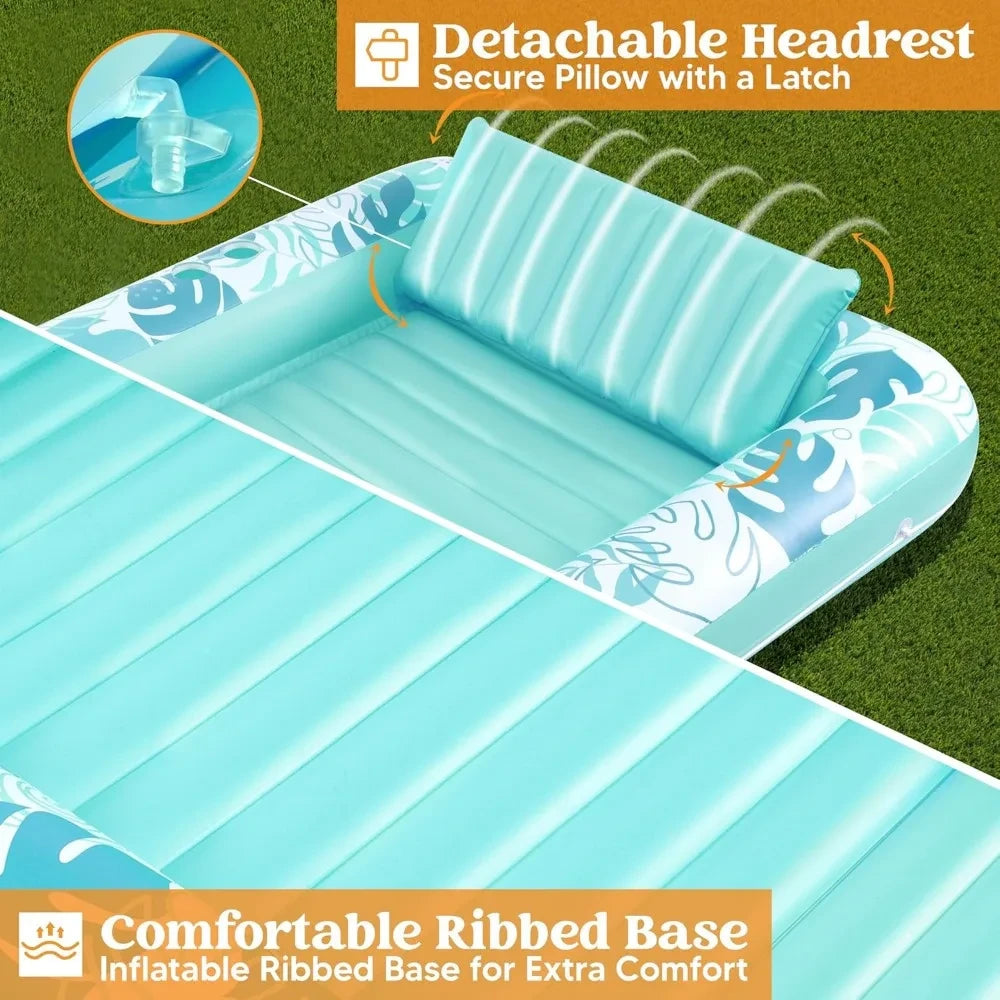 JOYFY Inflatable Tanning Lounger