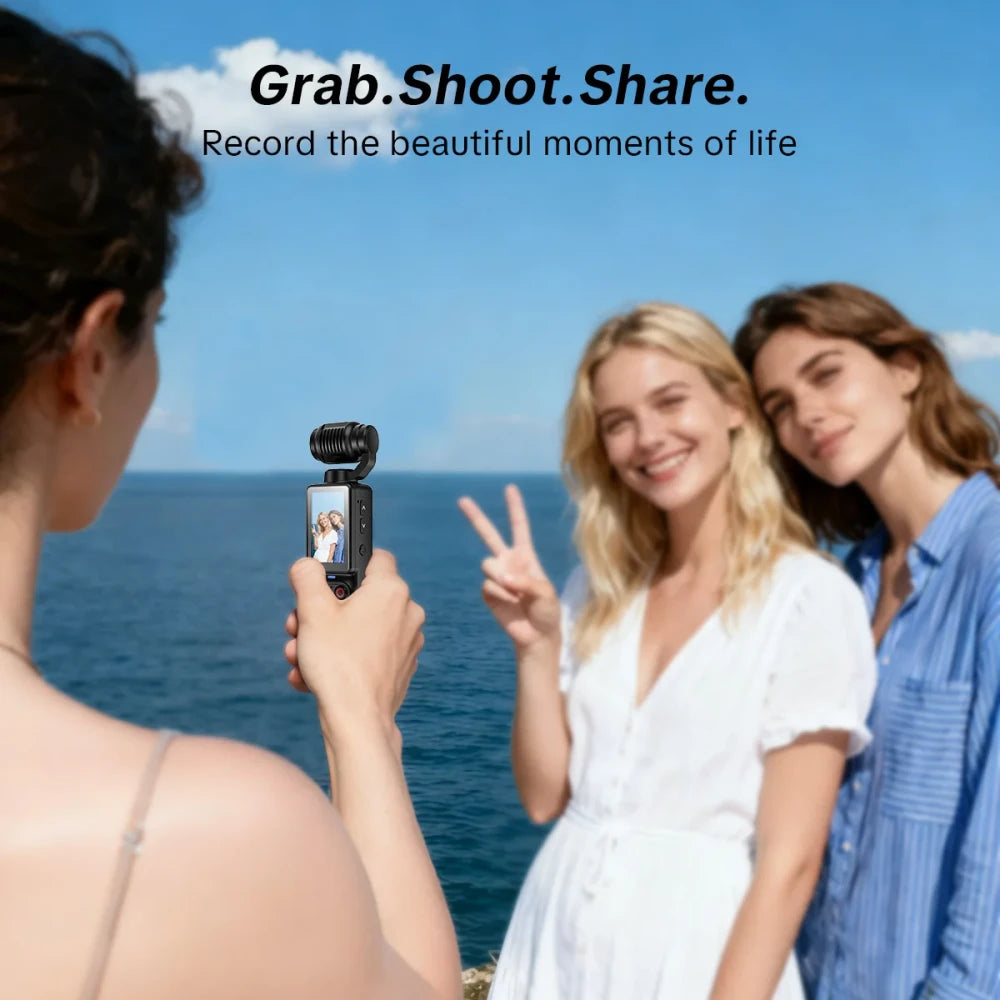 Rotating Lens Vlogging Camera