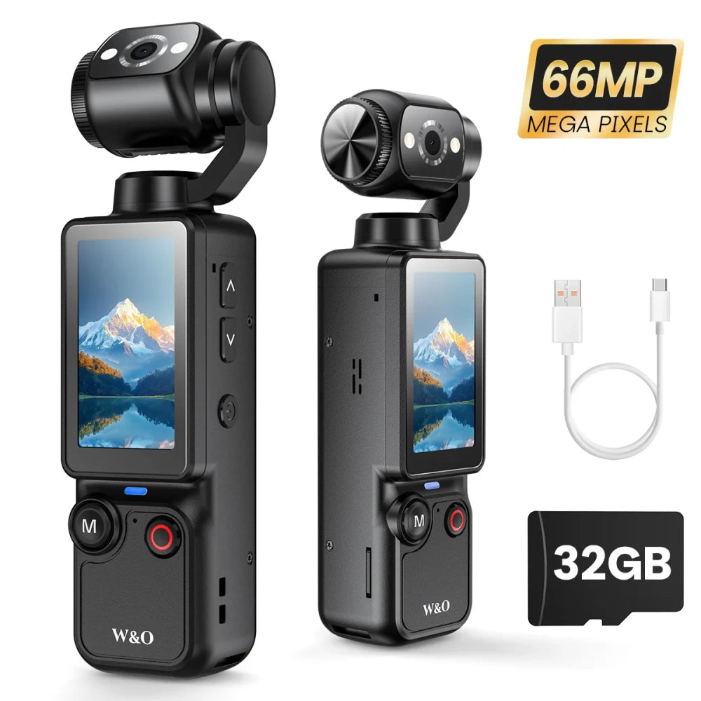 Rotating Lens Vlogging Camera