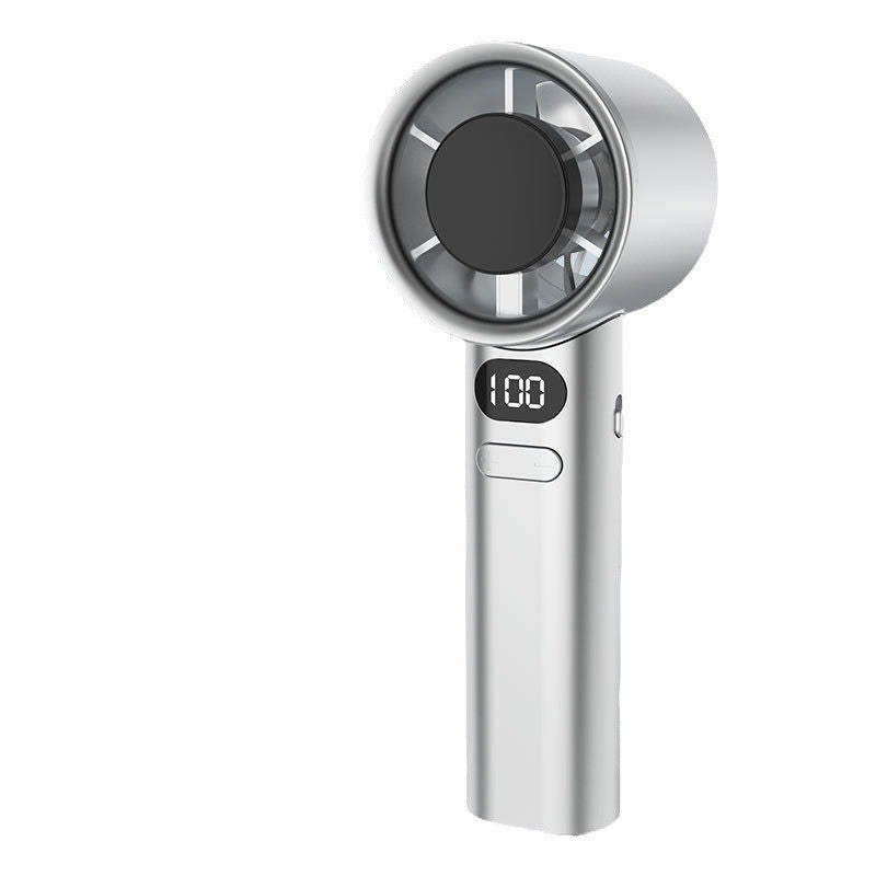 Mini Handheld Turbo Fan with Digital Display